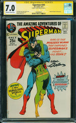 SUPERMAN #243 (1971) CGC 7.0 SIGNED NEAL ADAMS