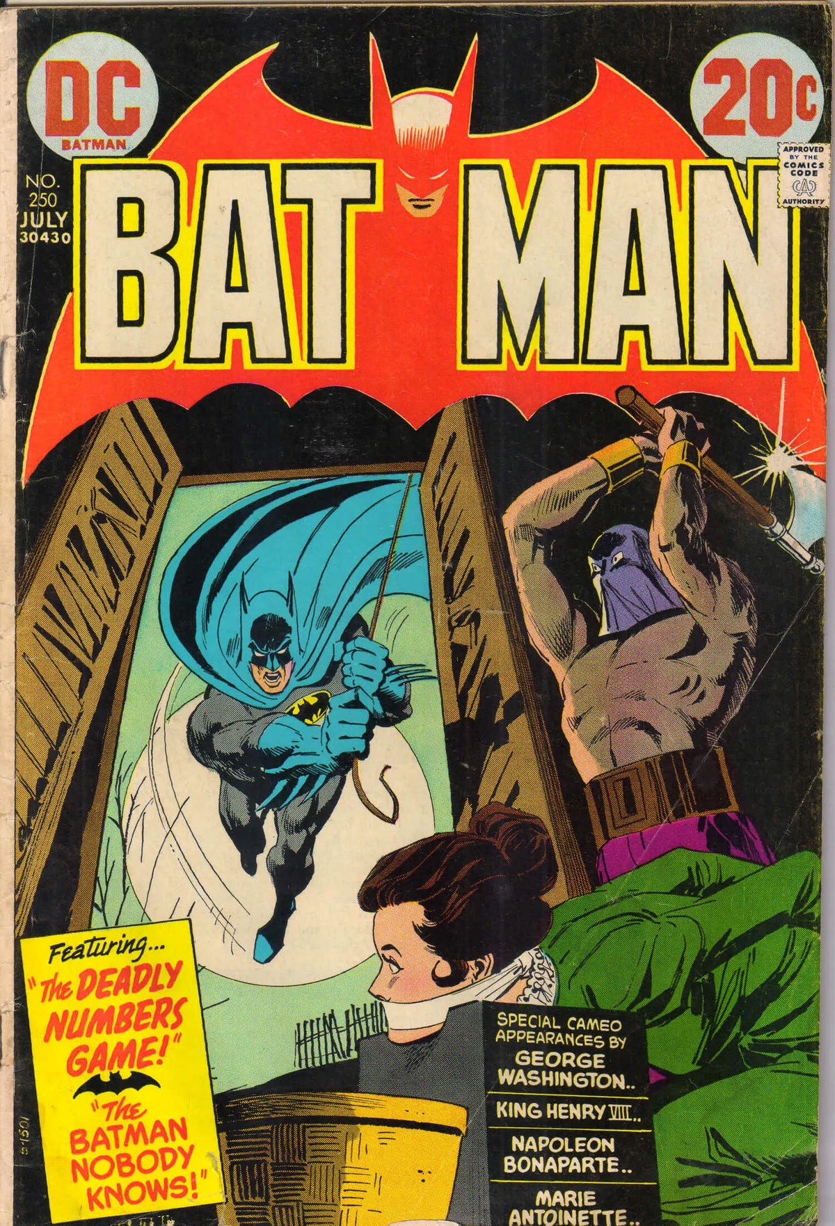 BATMAN #250 (1973) 3.0 (G/VG)