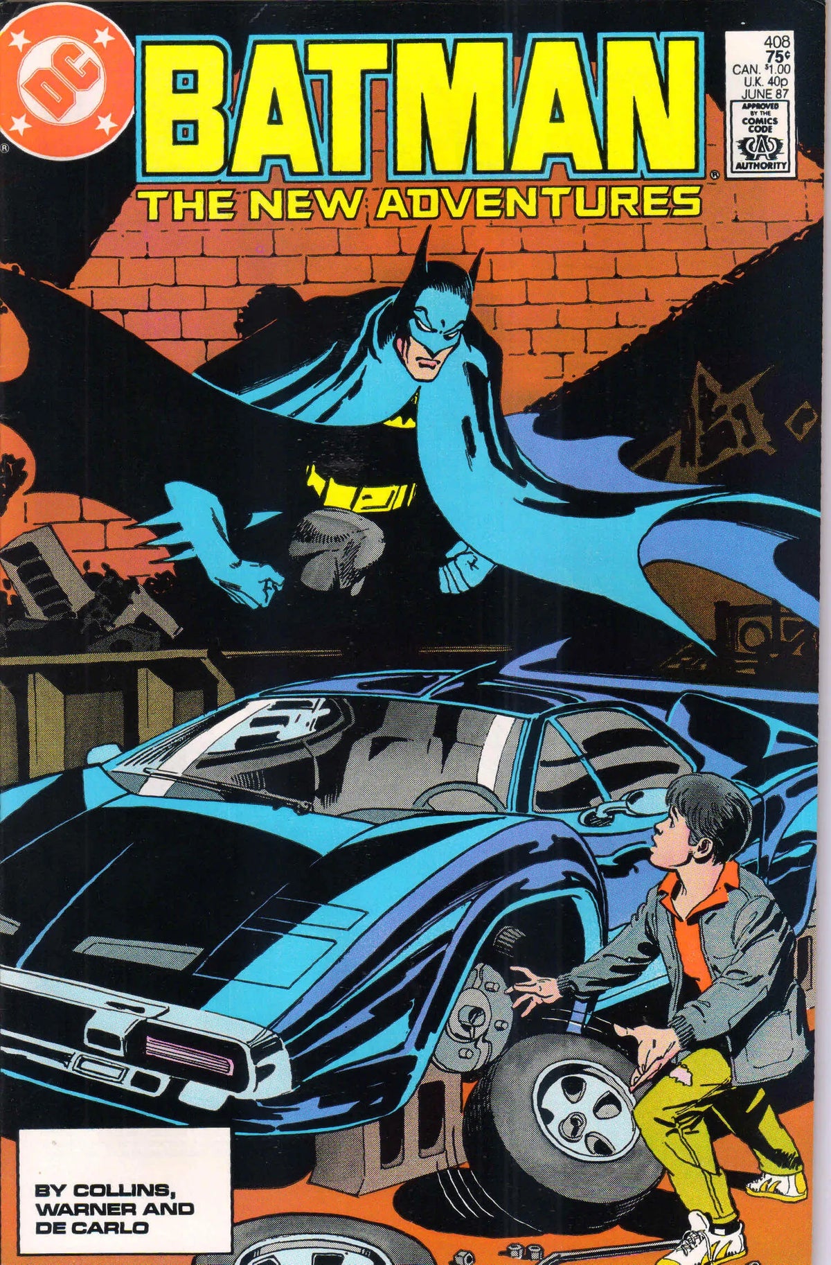 BATMAN #408 (1987) 9.0 (VF/NM) MAJOR KEY