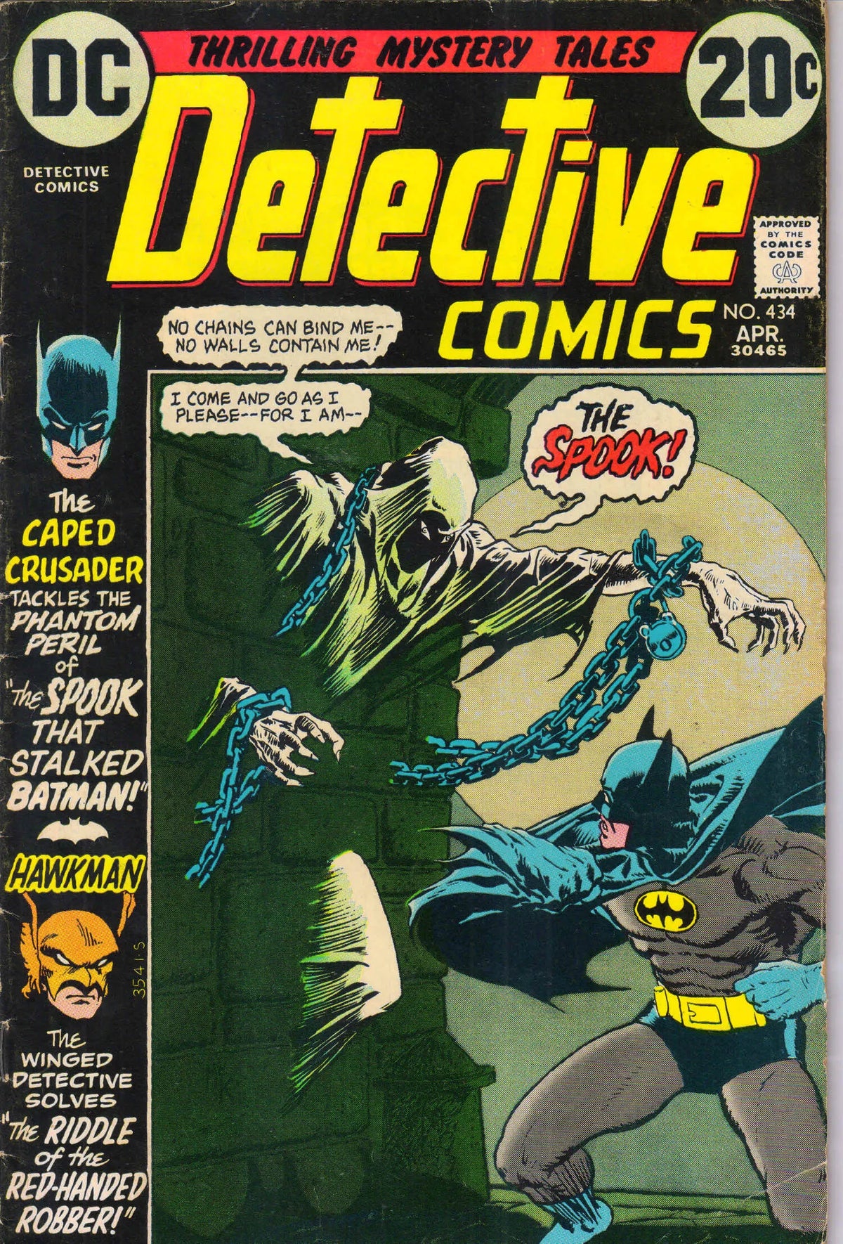 DETECTIVE COMICS #434 (1973) 5.5 (FN-)