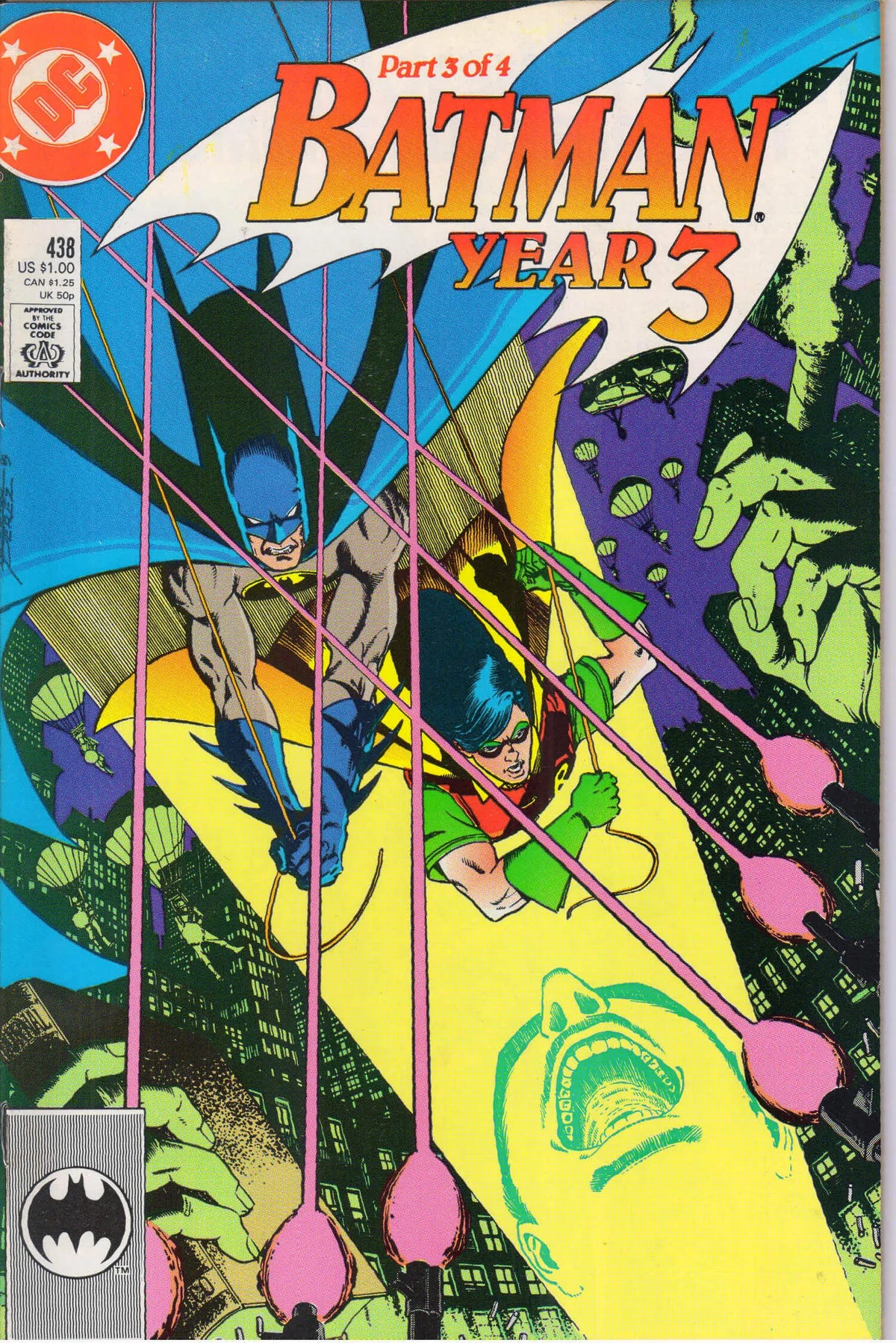 BATMAN YEAR 3 (1989) COMPLETE 4 ISSUES 9.2 (NM-)