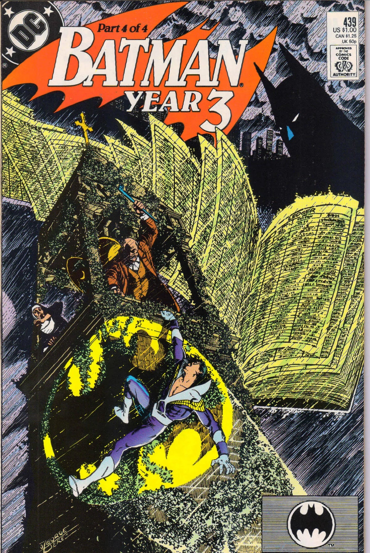 BATMAN YEAR 3 (1989) COMPLETE 4 ISSUES 9.2 (NM-)