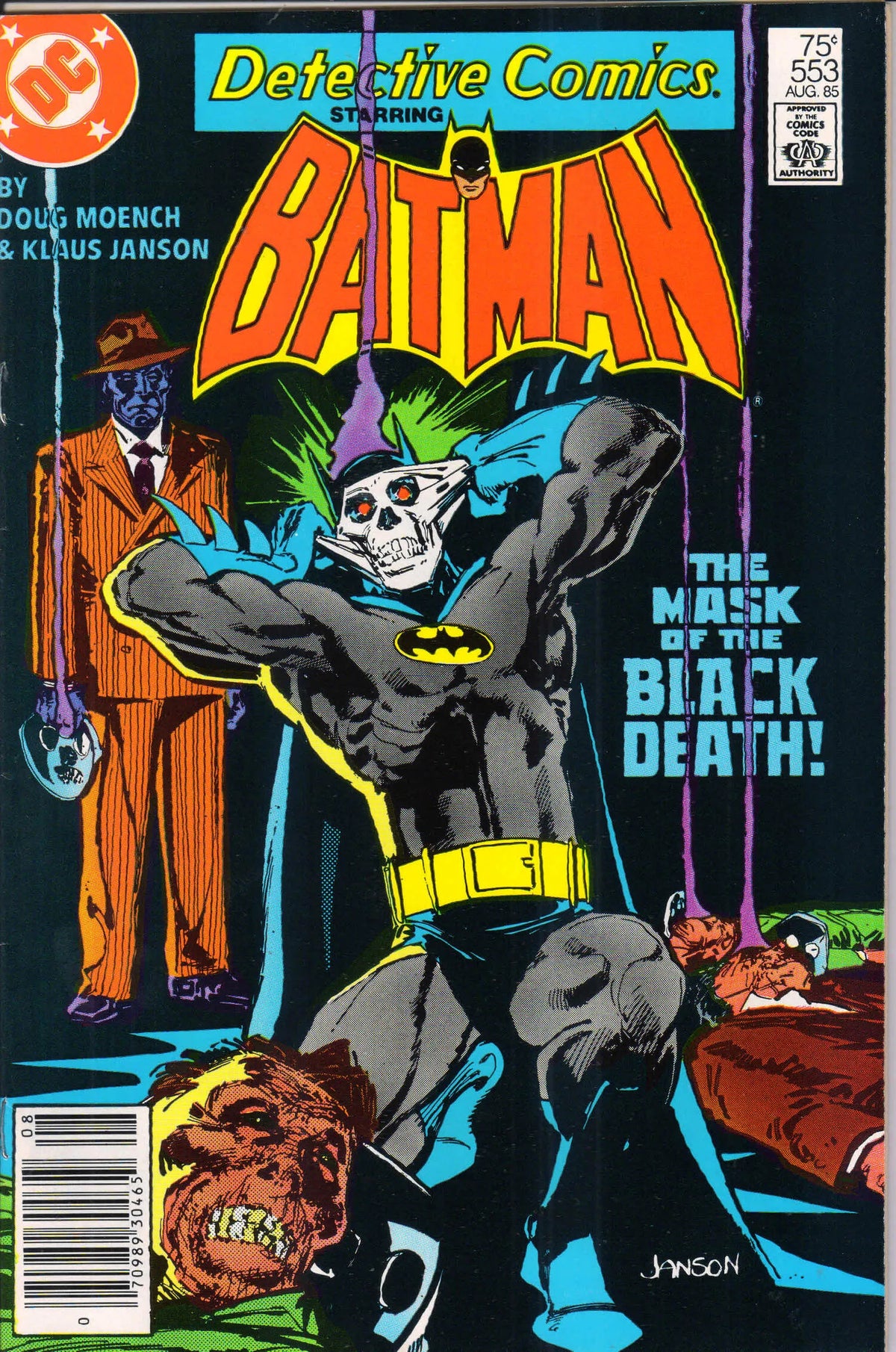DETECTIVE COMICS #553 (1985) NEWSSTAND9.4 (NM)