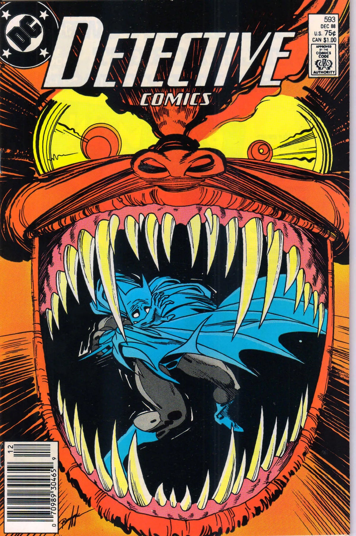 DETECTIVE COMICS #593 (1988) NEWSSTAND 9.6 (NM+)