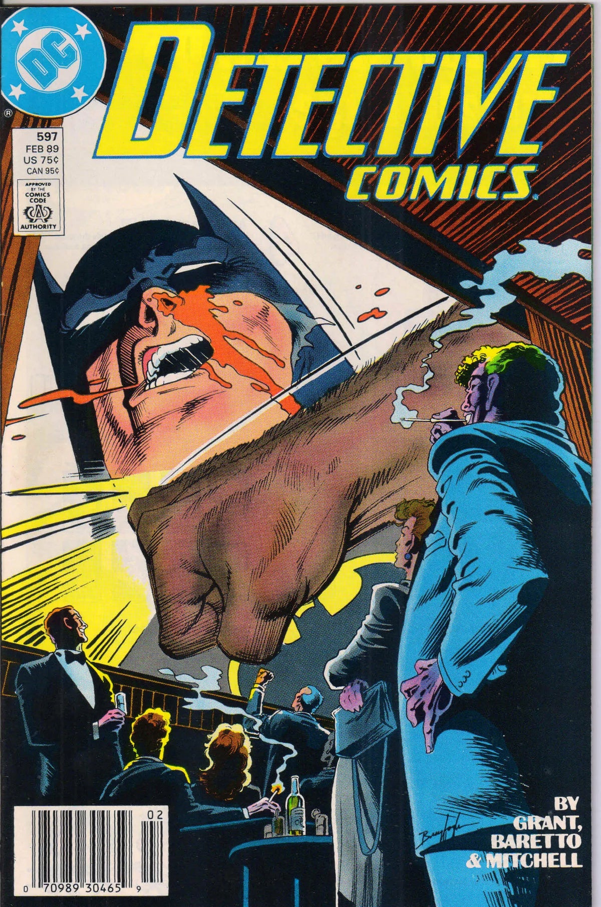DETECTIVE COMICS #597 (1989) NEWSSTAND 9.6 (NM+)