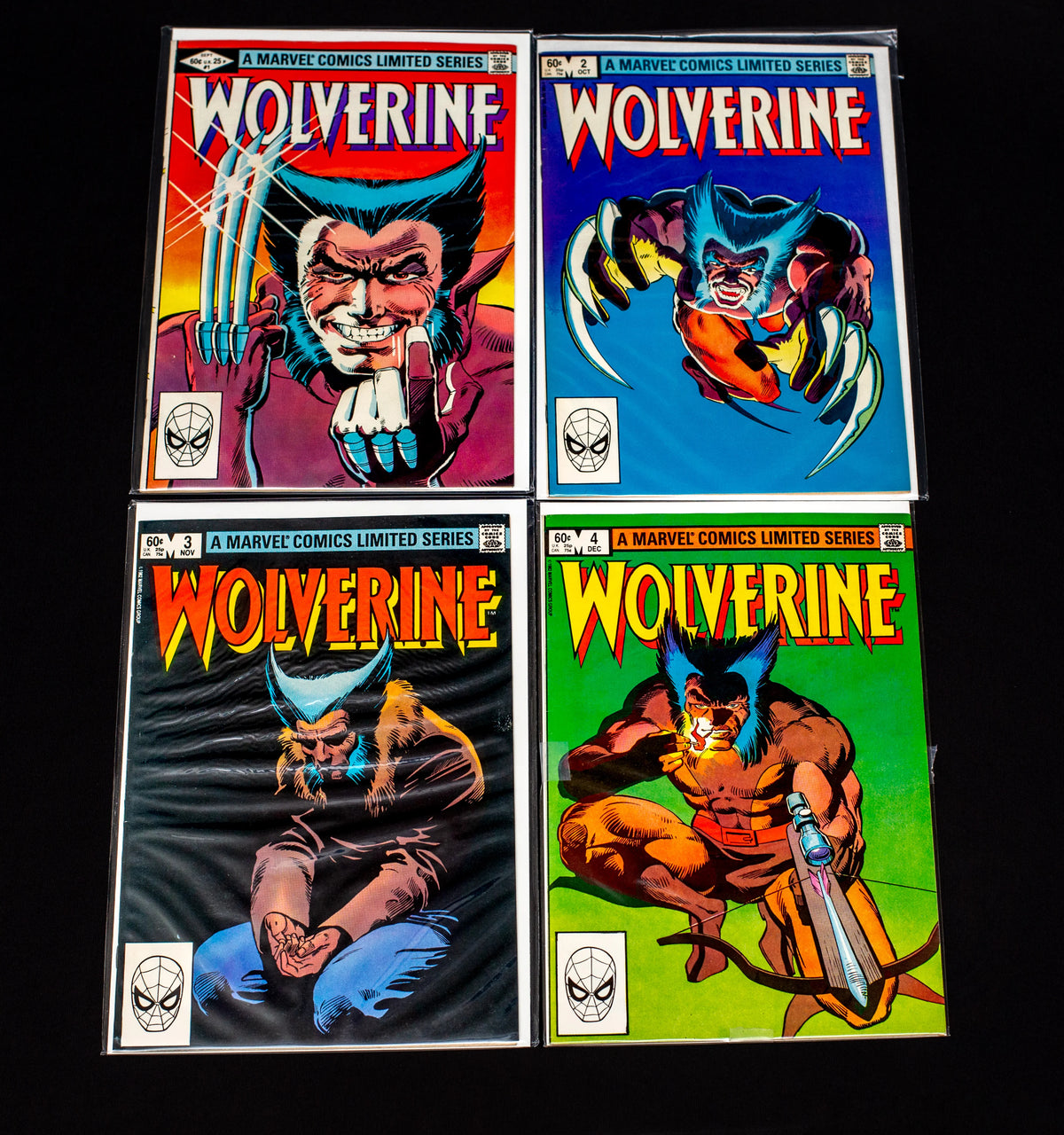 WOLVERINE #(1-4) (1982) (1ST MINI-SERIES) 9.4 (NM)