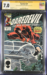 DAREDEVIL #250 (1988) (CGC - 7.0) SIGNED BY ANN NOCENTI, JOHN ROMITA JR.
