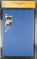 BATMAN : THE DARK KNIGHT RETURNS #2 (1986) 3RD PRINTING (CGC 9.6) SIGNED BY FRANK MILLER, KLAUS JANSON
