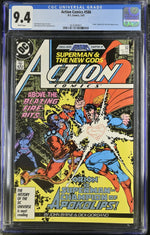 ACTION COMICS #586 (1987) (CGC - 9.4)