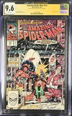 AMAZING SPIDER-MAN #314 (1989) CGC SIGNED TODD MCFARLANE