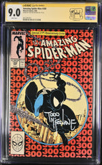AMAZING SPIDER-MAN #300 (1988) CGC 9.0 SIGNED TODD MCFARLANE - MAJOR KEY