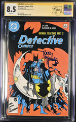 DETECTIVE COMICS #576 (1987) CGC 8.5 SIGNED TODD MCFARLANE