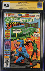 DC Comics Presents #26 (1980) CGC 9.8 SIGNED STARLIN, WOLFMAN