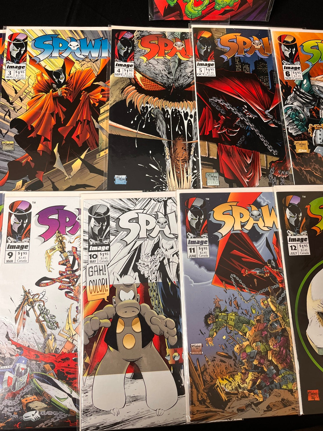 SPAWN (1-14) SET (1992-93) 9.6 (NM+) (**MAJOR KEYS)