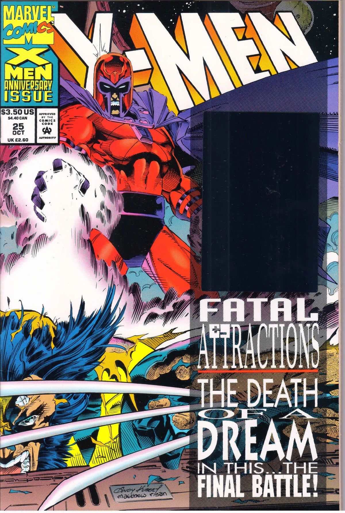 X-MEN #25 (1993) 9.4 (NM) - MAJOR KEY