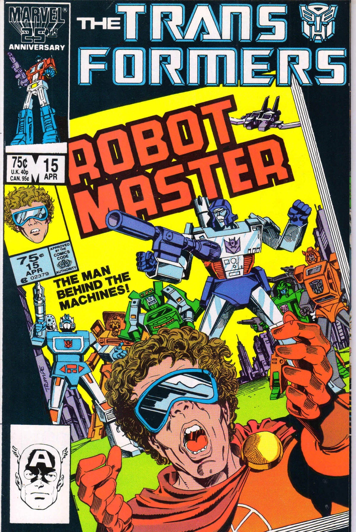 TRANSFORMERS #15 (1986) 9.6 (NM+)