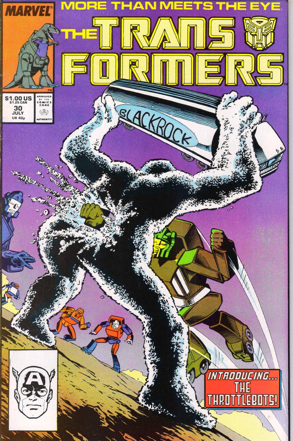TRANSFORMERS #30 (1987) 8.5 (VF+)