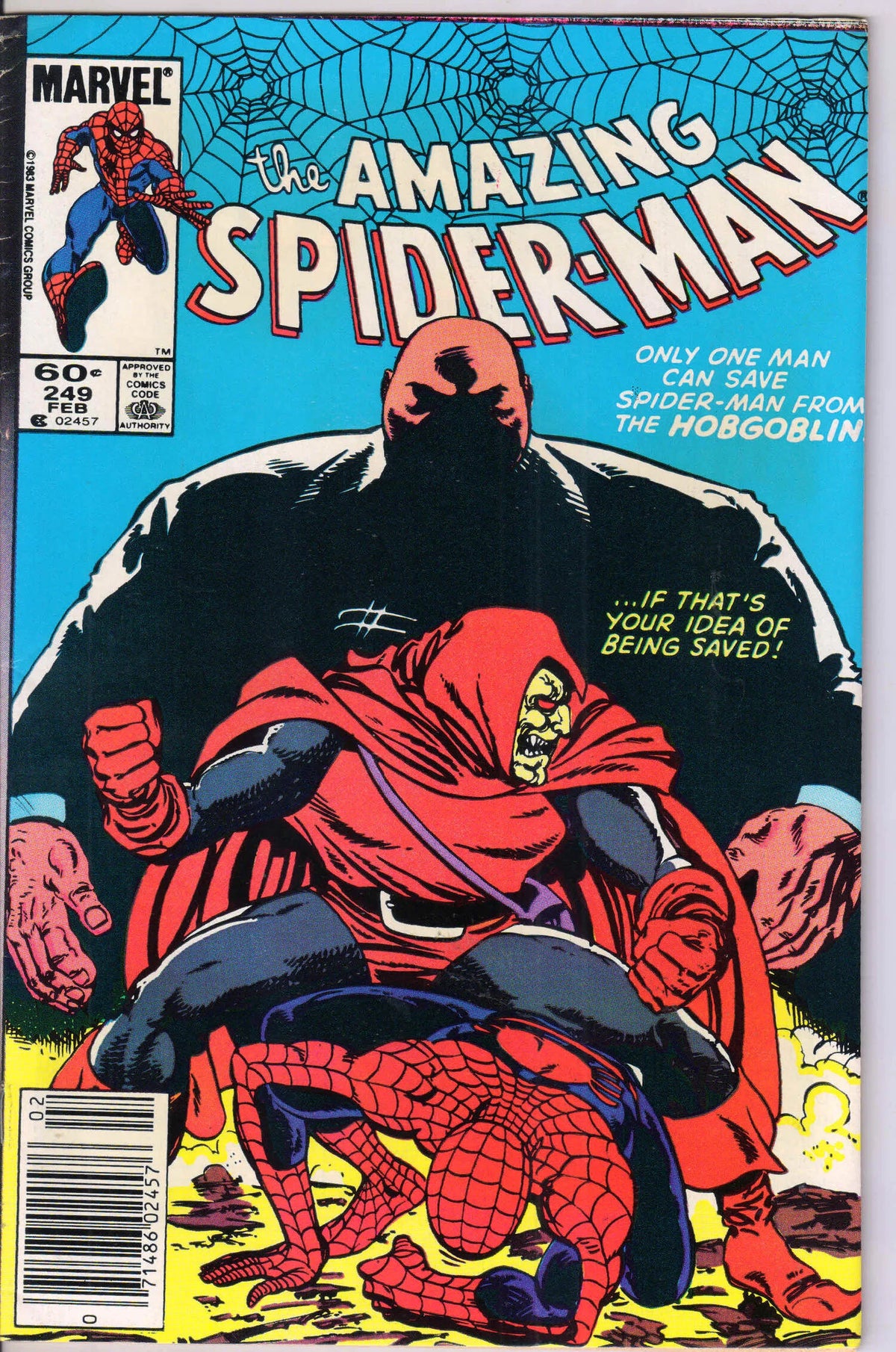 AMAZING SPIDER-MAN #249 (1984) NEWSSTAND 7.0 (FN/VF)