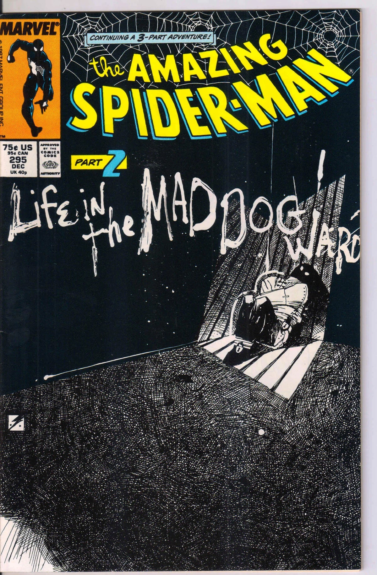 SPIDER-MAN (LIFE IN THE MAD DOG WARD) 1987 (3 ISSUES SET COMPLETE) 9.2 (NM-)