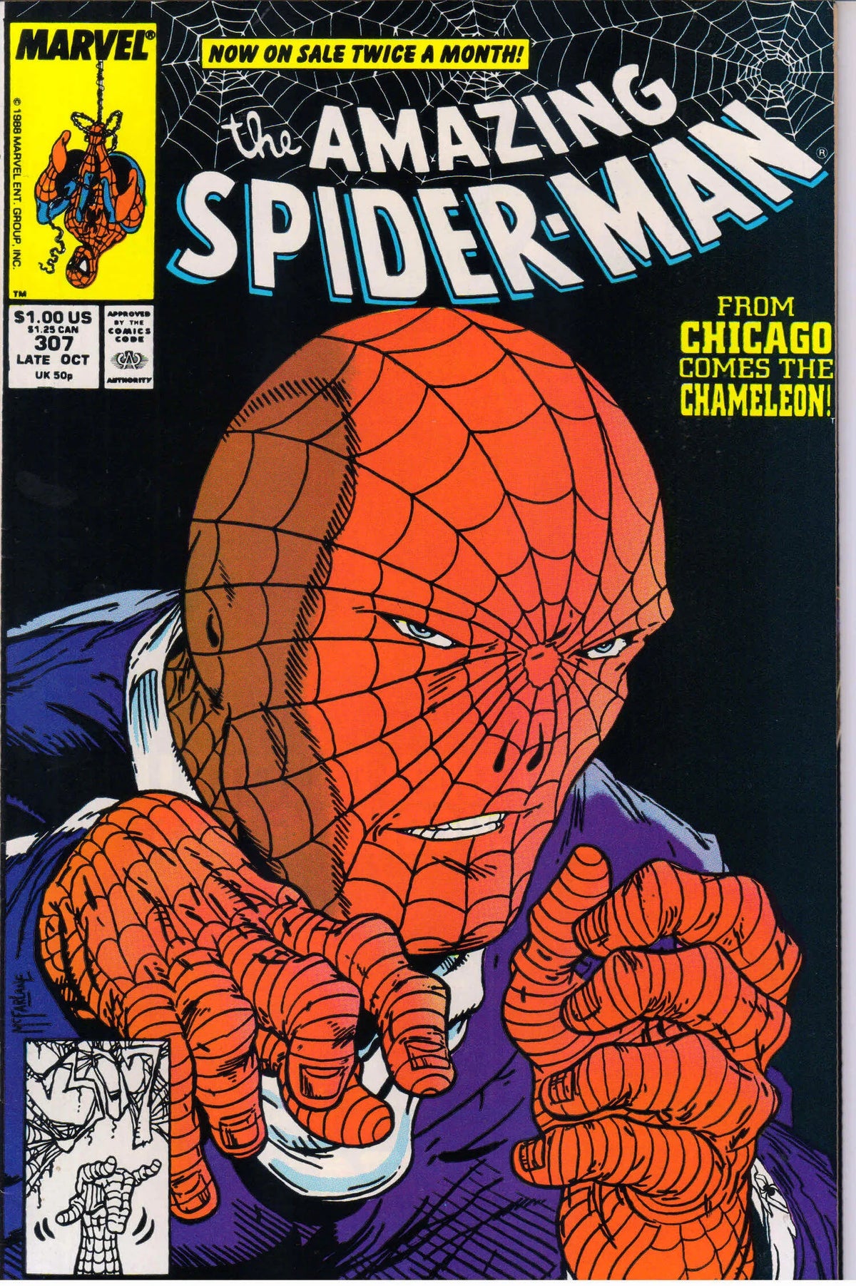 AMAZING SPIDER-MAN #307 (1988) 9.4 (NM)