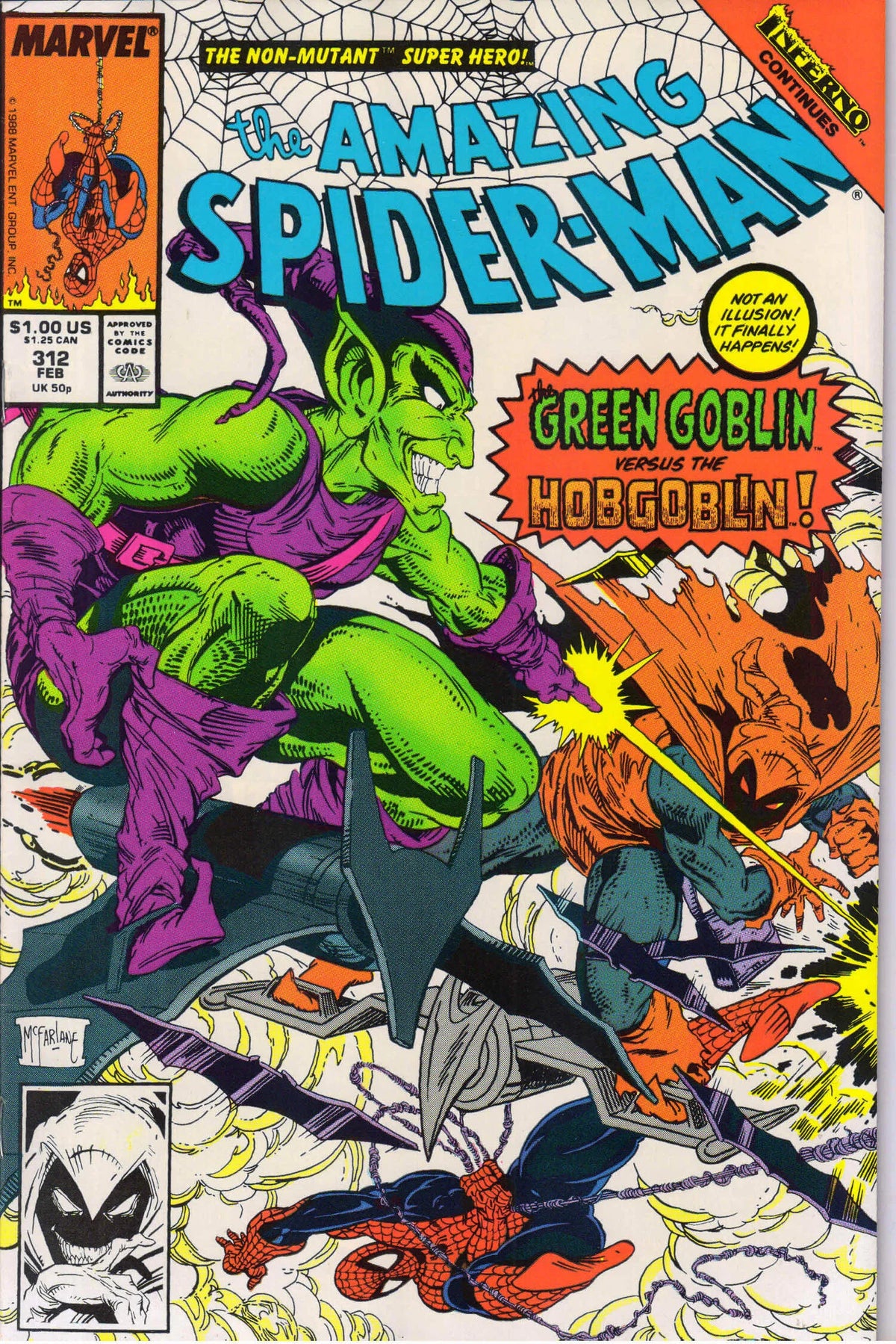 AMAZING SPIDER-MAN #312 (1989) 9.6 (NM+)