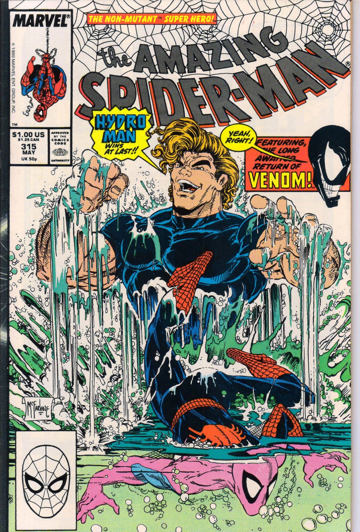 AMAZING SPIDER-MAN #315 (1989) 9.4 (NM)