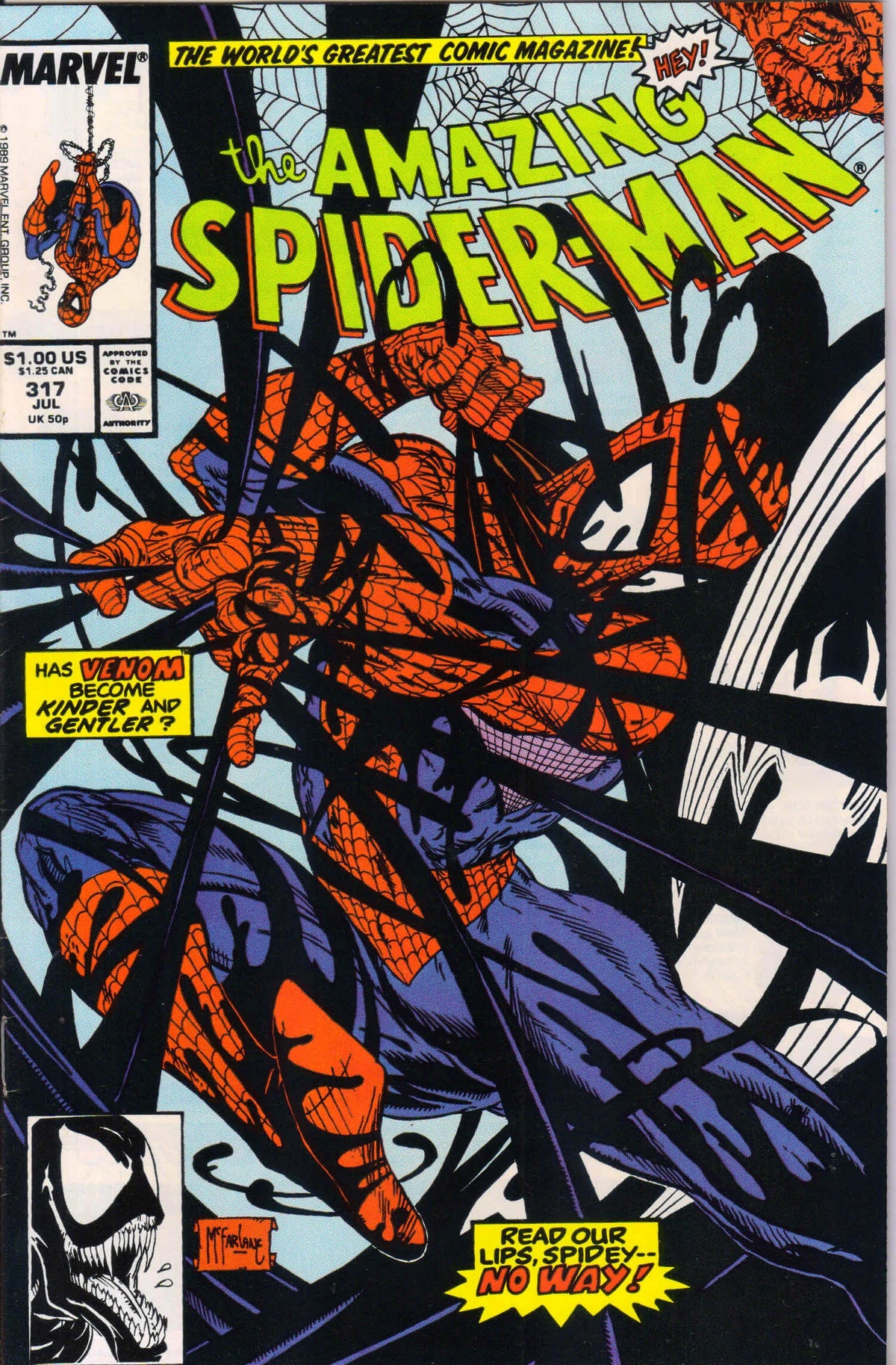 AMAZING SPIDER-MAN #317 (1989) 9.0 (VF/NM)