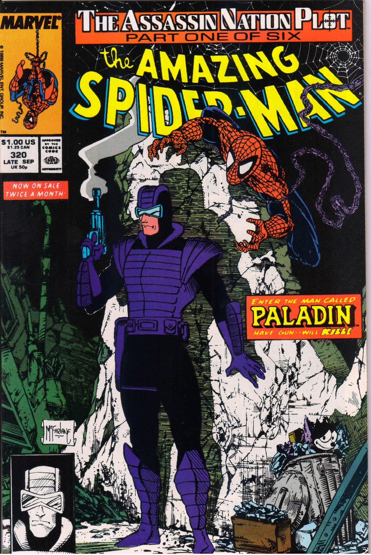 AMAZING SPIDER-MAN #320 (1989) 9.4 (NM)