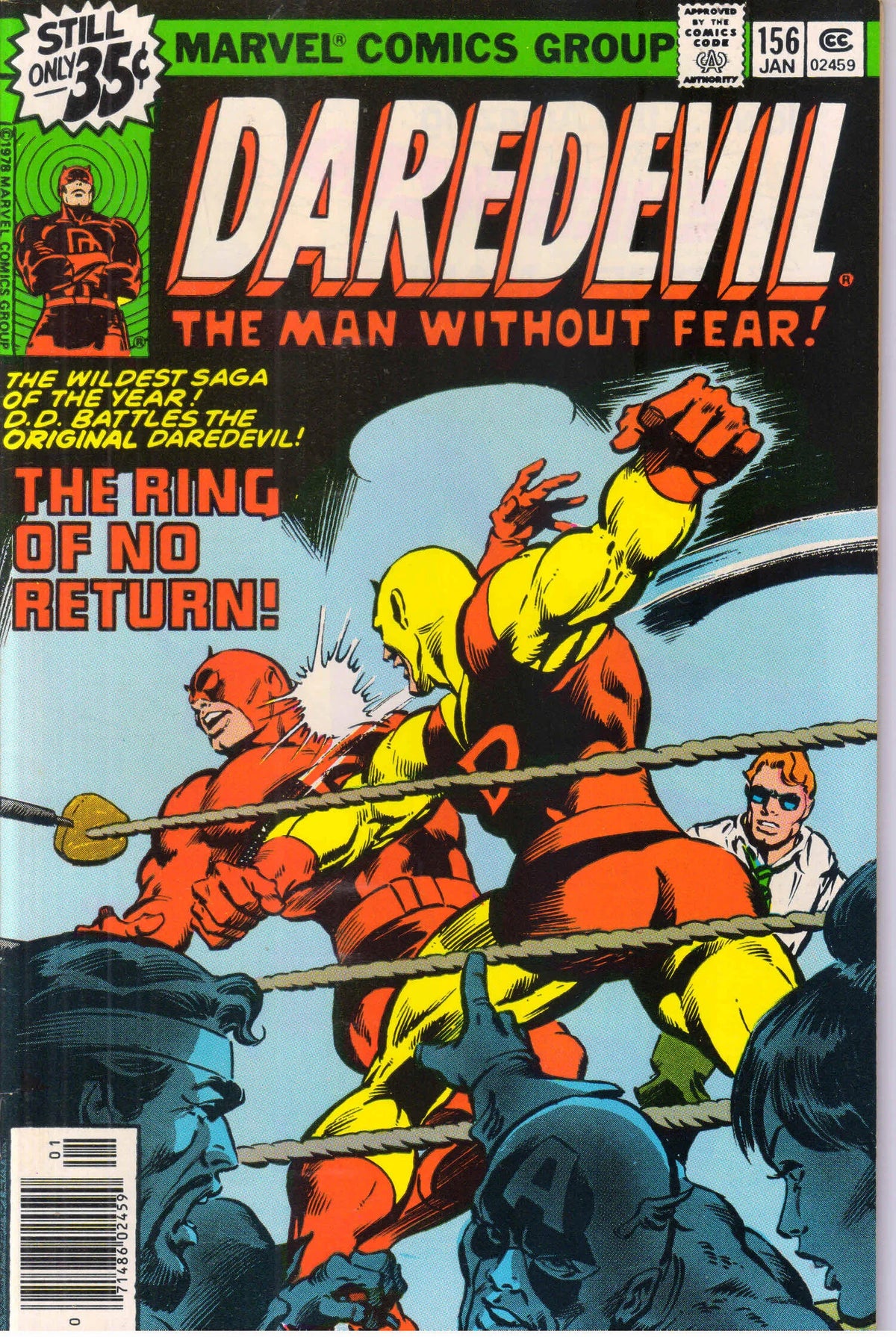 DAREDEVIL #156 (1979) NEWSSTAND 9.0 (VF/NM)