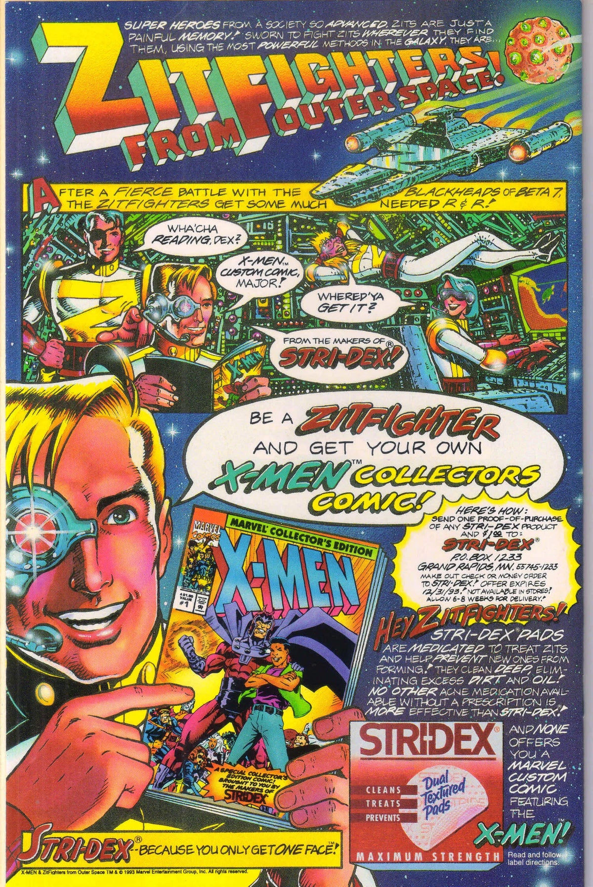 DEADPOOL : THE CIRCLE CHASE #1 (1993) 8.0 VF