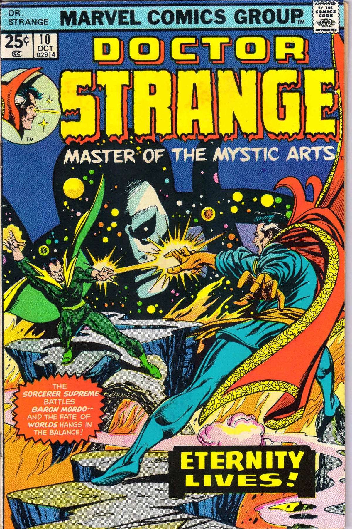 DOCTOR STRANGE #10 (1975) 7.0 (FN/VF)
