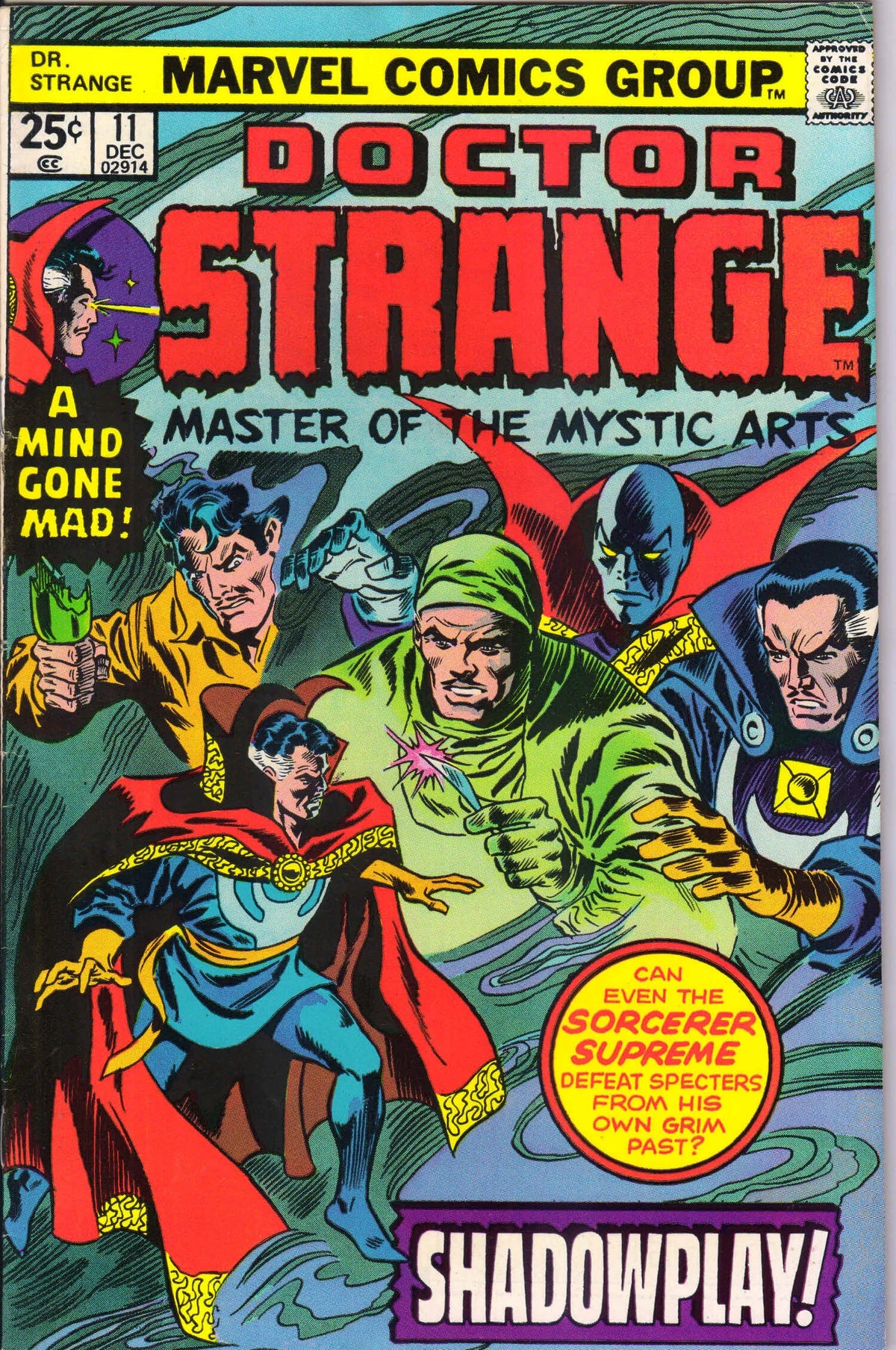 DOCTOR STRANGE #11 (1975) 7.5 (VF-)