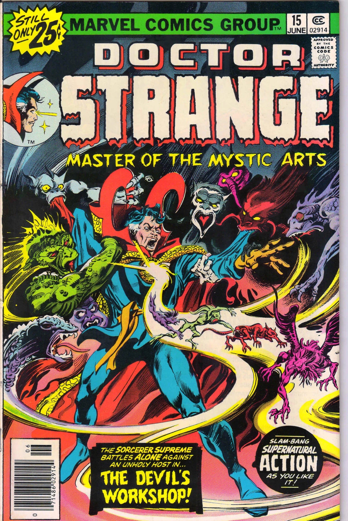 DOCTOR STRANGE #15 (1976) 8.5 (VF+)