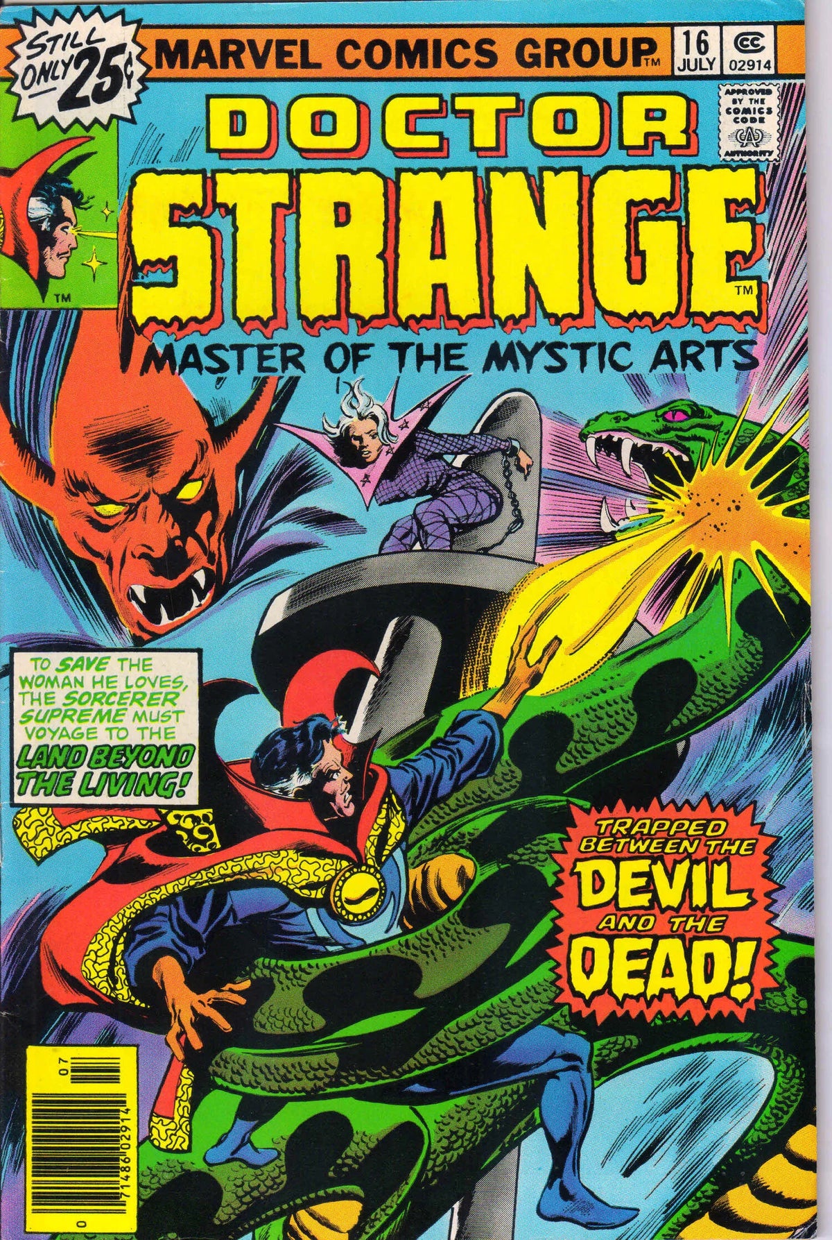 DOCTOR STRANGE #16 (1976) 7.5 (VF-)