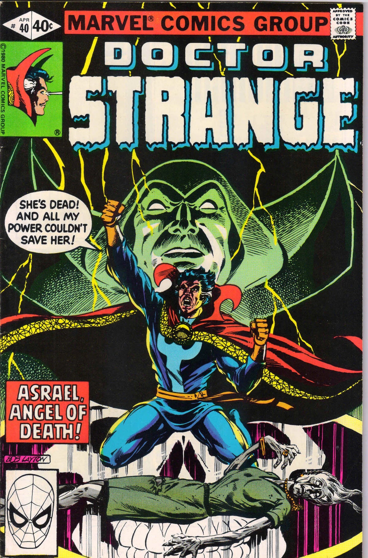 DOCTOR STRANGE #40 (1980) 8.5 (VF+)