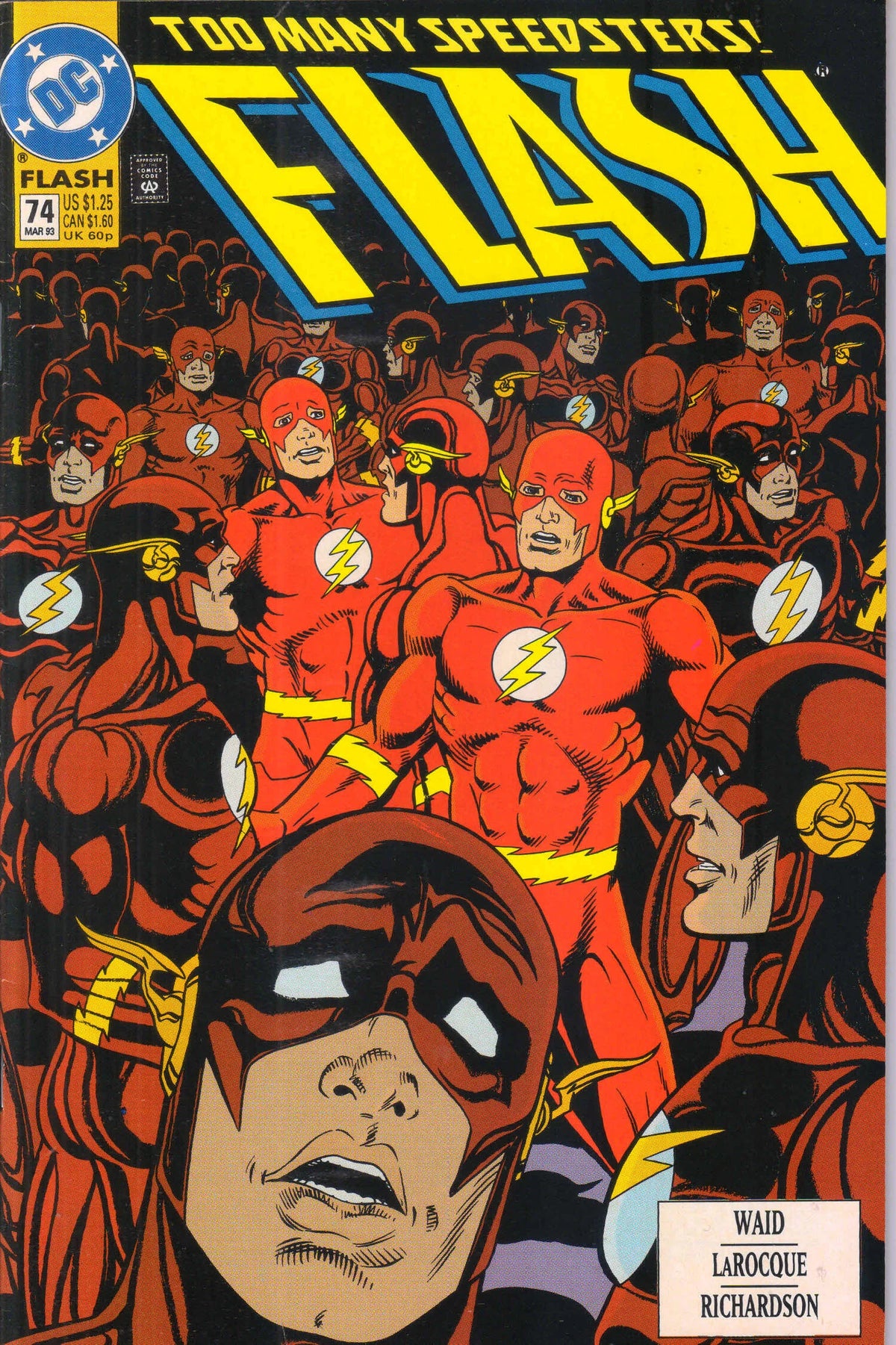 FLASH #74 (1993) 8.5 VF+