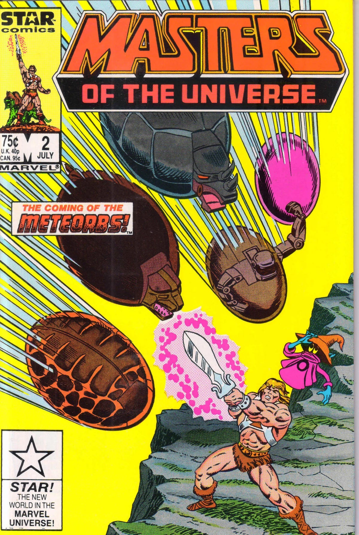 MASTERS OF THE UNIVERSE #2 (1986) 9.6 (NM+)