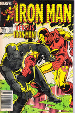 IRON MAN #192 (1985) NEWSSTAND 8.5 (VF+)