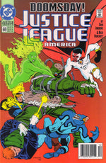 JUSTICE LEAGUE AMERICA #69 (1992) NEWSSTAND EDITION 9.4 (NM)