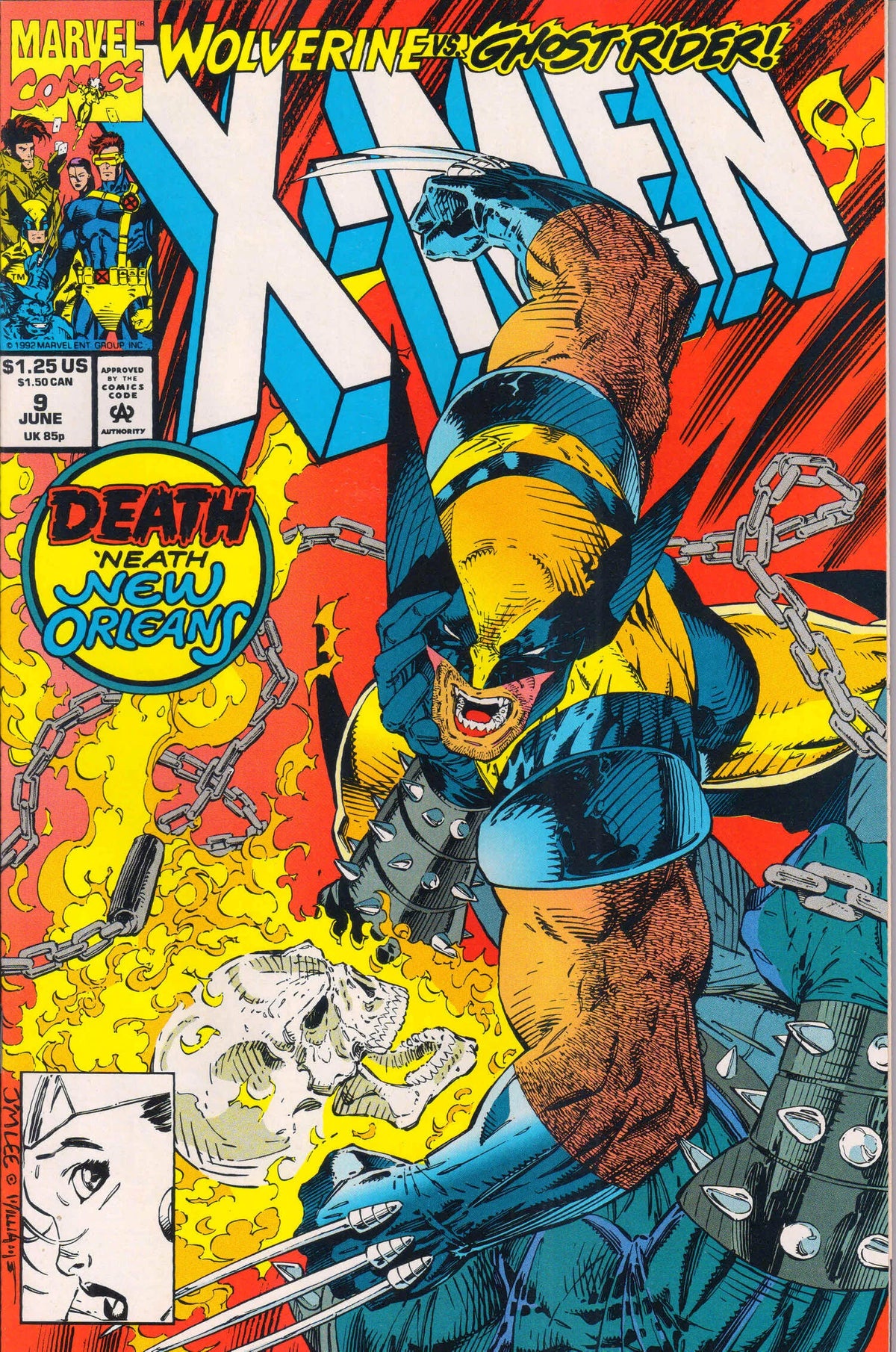 X-MEN #9 (1992) 9.8 (MT)