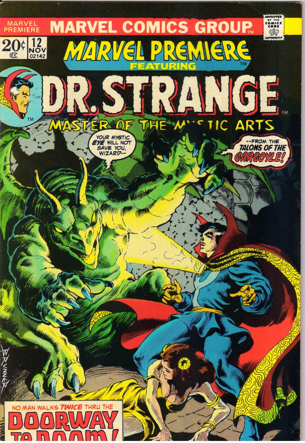 MARVEL PREMIERE #12 (1973) 8.0 (VF)