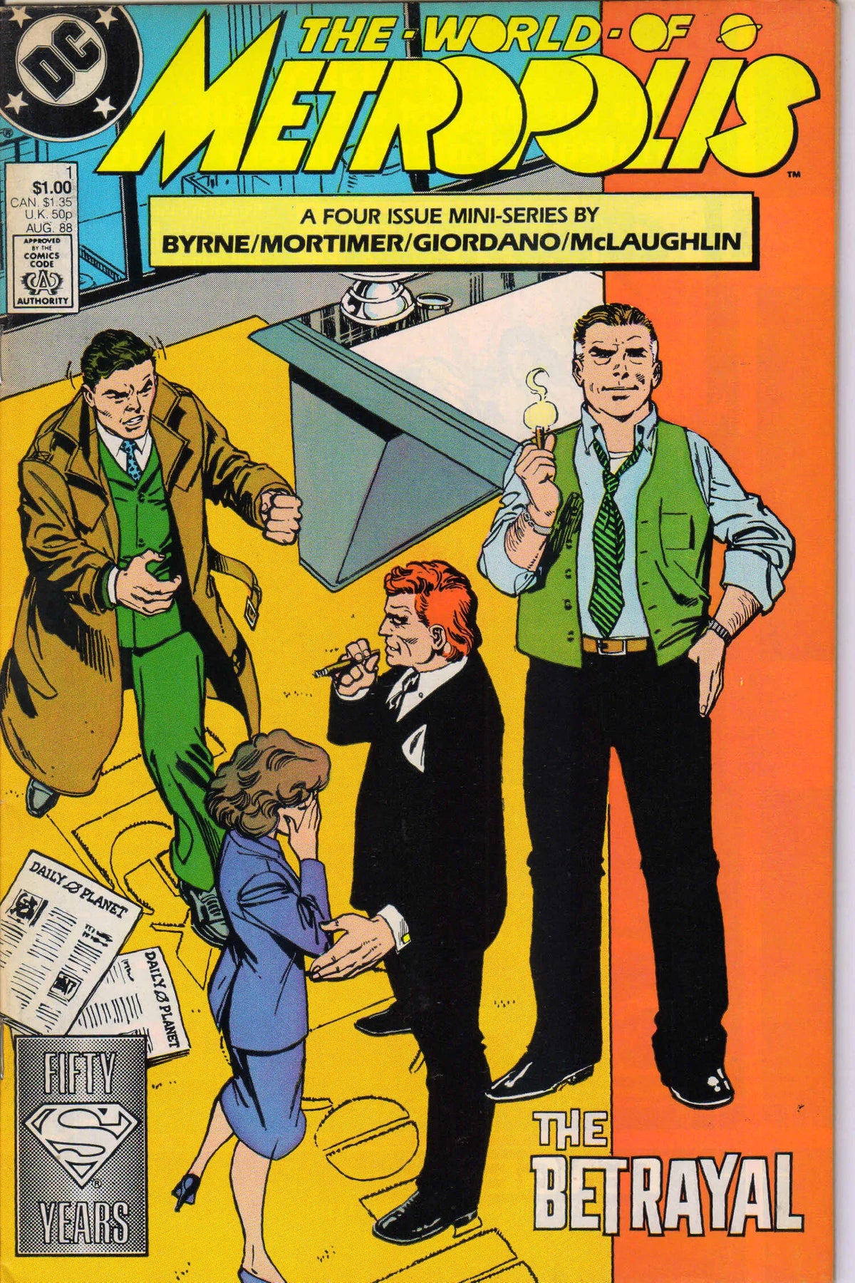 THE WORLD OF METROPOLIS #1 (1988) MINI-SERIES