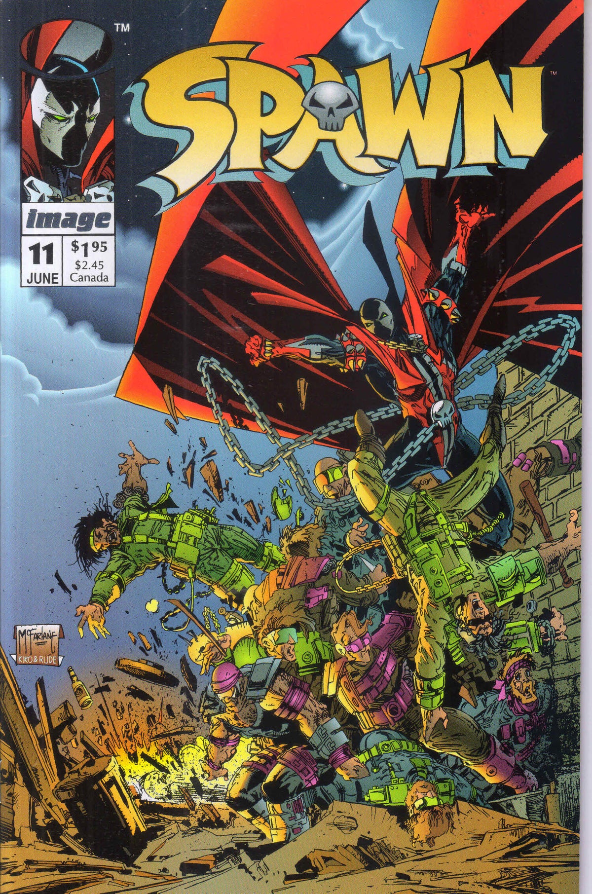 SPAWN #11 (1993) 9.6 (NM+)