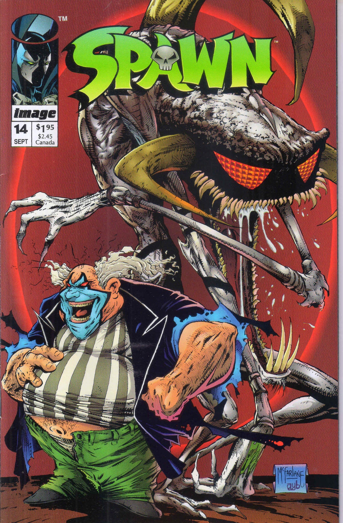 SPAWN #14 (1993) 9.4 (NM)