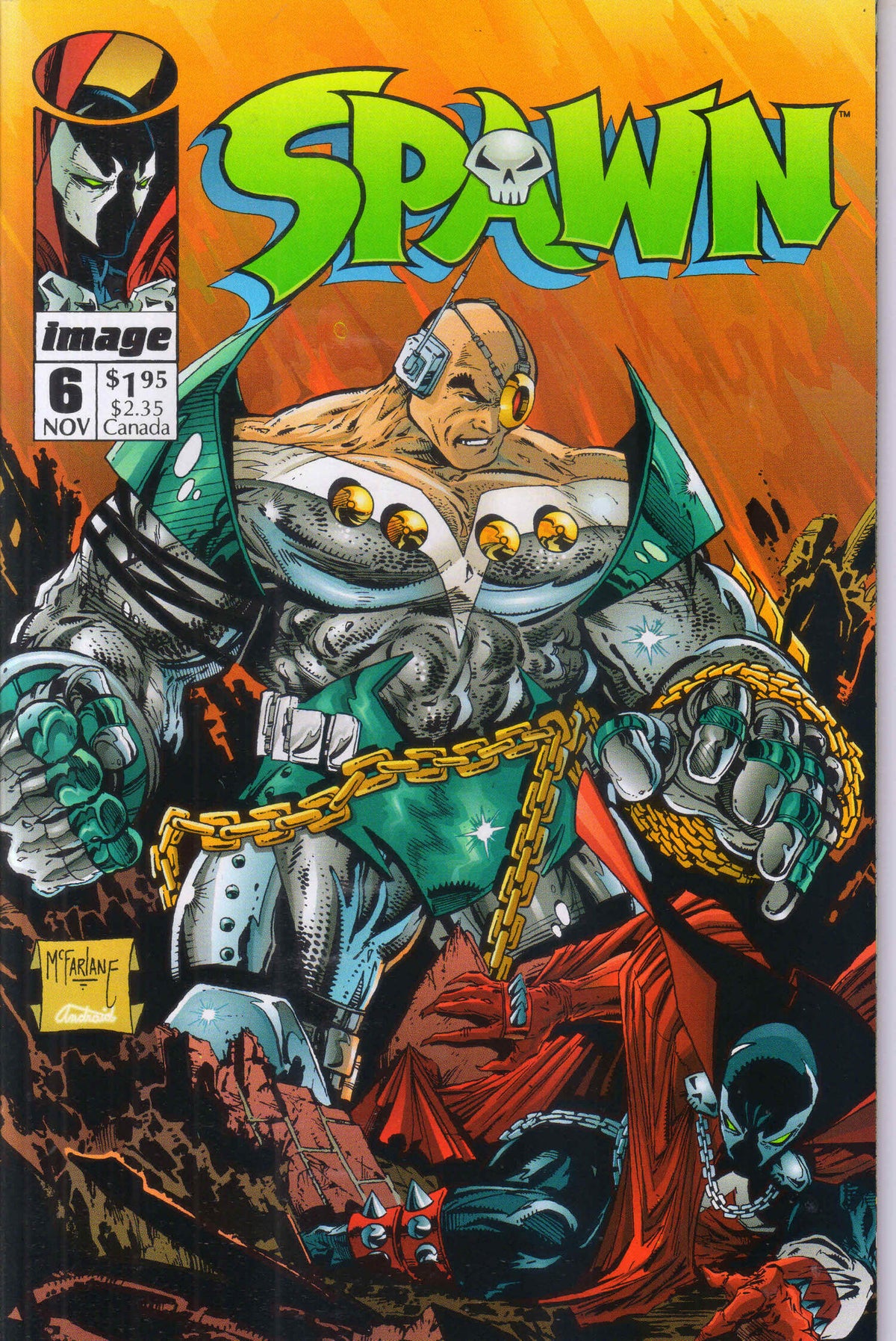 SPAWN #6 (1992) 9.6 (NM+)