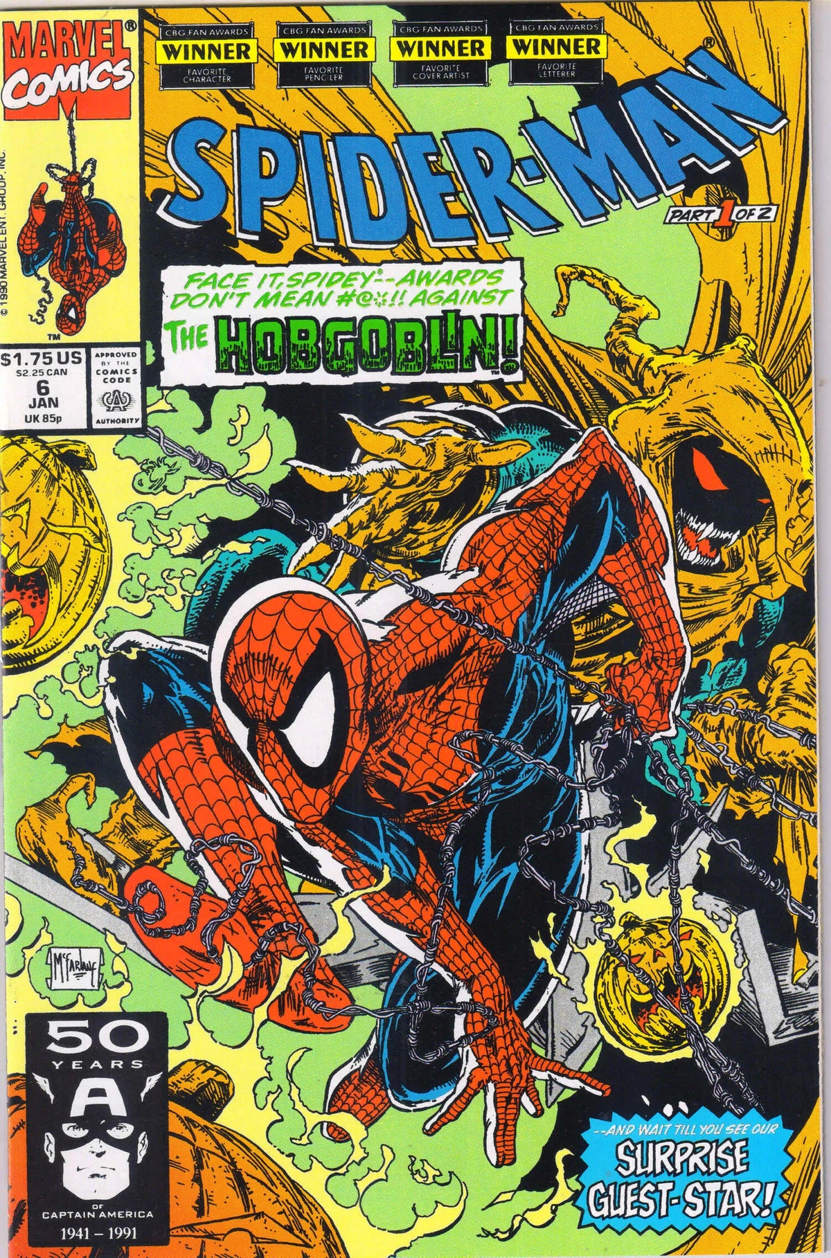 SPIDER-MAN #6 (1991) 9.6 (NM+)