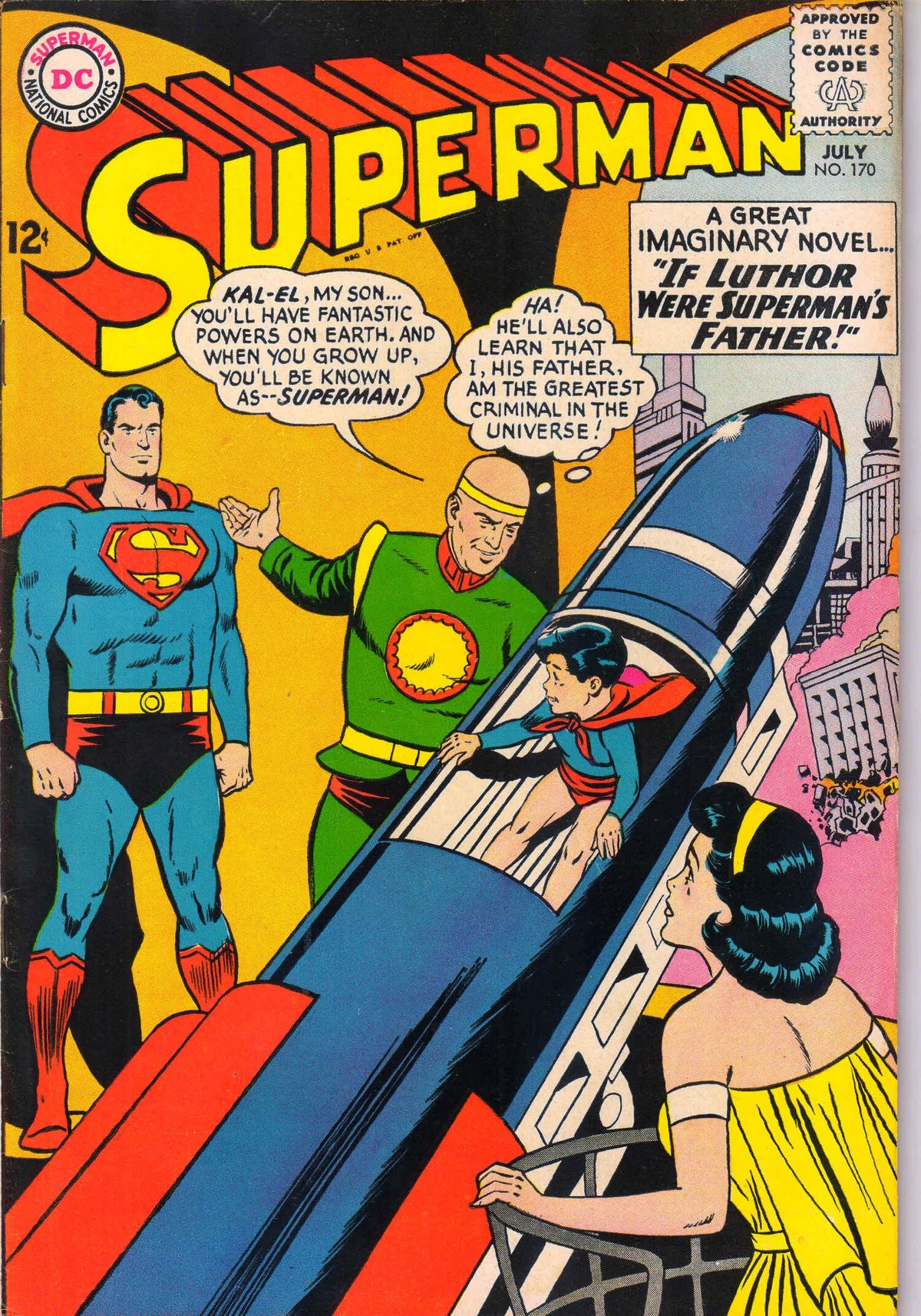 SUPERMAN #170 (1964) 8.0 (VF)