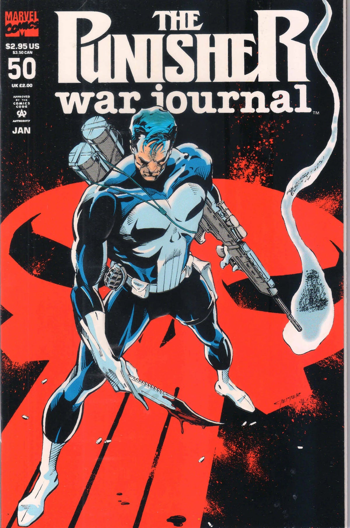 PUNISHER WAR JOURNAL #50 (1993) 9.6 (NM+)
