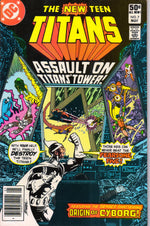 NEW TEEN TITANS #7 (1981) NEWSSTAND 9.0 (VF/NM) - MAJOR KEY