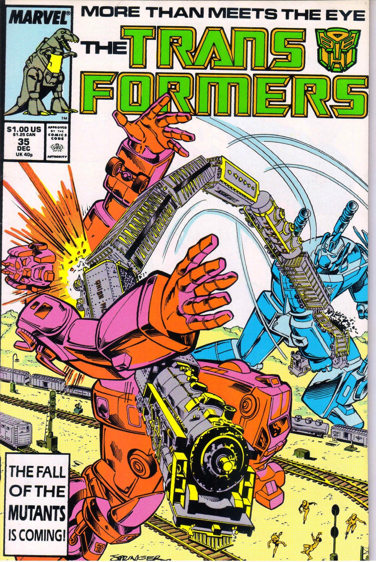 TRANSFORMERS #35 (1987) 9.6 (NM+)